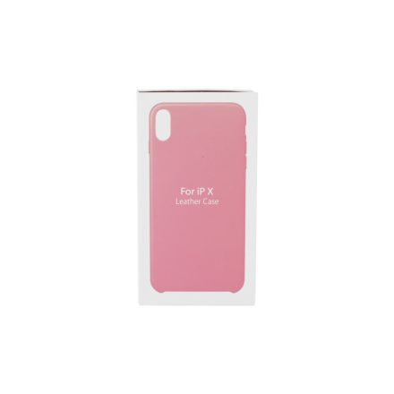 ABT iPhone X Bőrtok Pink