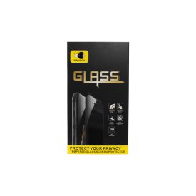   Karc és ütésálló, betekintésgátlós üvegfólia fekete kerettel iPhone XR/11 Full Cover Privacy