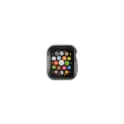 TPU óratok krómhatású külső festéssel Apple Watch 4 44 mm ezüst