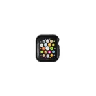 TPU óratok krómhatású külső festéssel Apple Watch 4 40 mm fekete