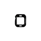 TPU óratok krómhatású külső festéssel Apple Watch 4 40 mm fekete