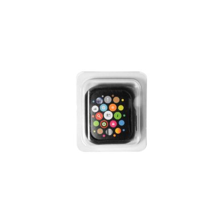 Matt szilikon óratok Apple Watch 4 40 mm fekete