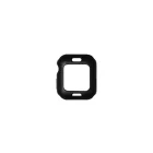 Matt szilikon óratok Apple Watch 4 40 mm fekete