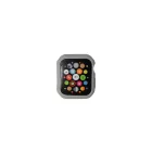 Matt szilikon óratok Apple Watch 4 40 mm világos szürke