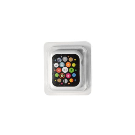Matt szilikon óratok Apple Watch 4 40 mm fehér