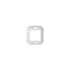 Matt szilikon óratok Apple Watch 4 40 mm fehér