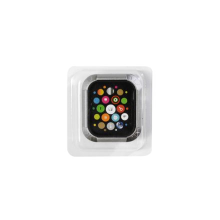TPU óratok szilikon borítással Apple Watch 4 40 mm szürke
