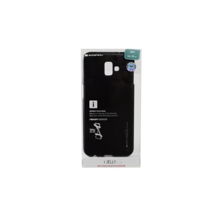 TPU műanyagtok Samsung J6 Plus (2018) J610 Mercury Goosperry I-Jelly fekete