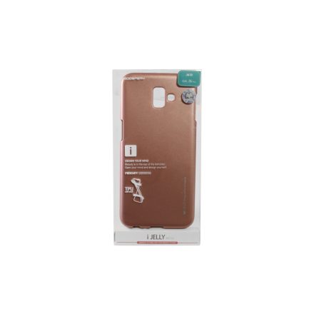TPU műanyagtok Samsung J6 Plus (2018) J610 Mercury Goosperry I-Jelly rose gold