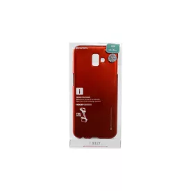 Samsung J6 Plus Mercury I-Jelly TPU tok piros