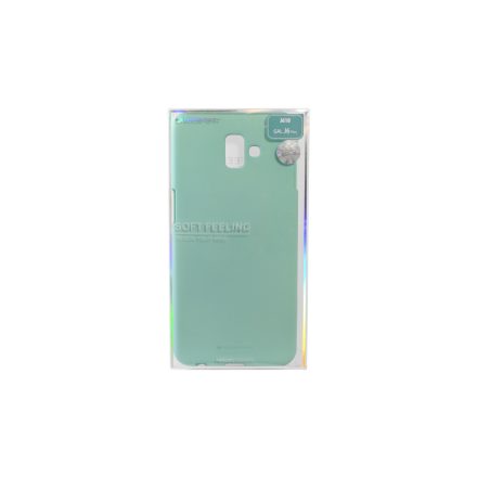 TPU műanyag tok Samsung Galaxy J6 Plus (2018) J610 Mercury Soft Feeling mentazöld