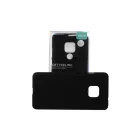 TPU gumis műanyagtok Huawei Mate 20 Mercury Soft Feeling fekete