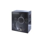 Szellőzőrácsra rögzíthető autós telefontartó Gravity fekete (K317)