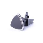 Szellőzőrácsra rögzíthető mágneses autós telefontartó fekete