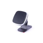 Öntapadós mágneses autós telefontartó fekete (W15-4)