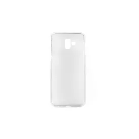   Fényes szélű matt szilikontok Samsung J6 Plus (2018) J610 átlátszó