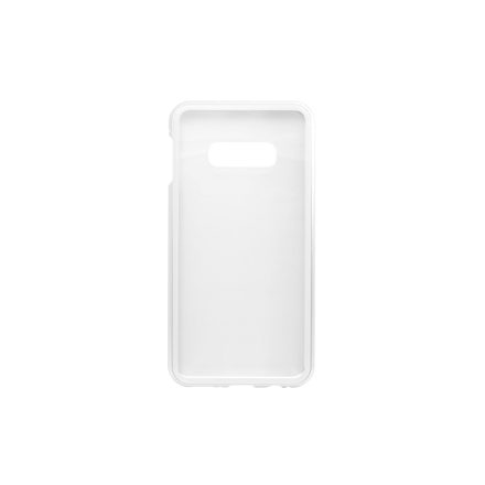 Mágneses abszorpciós telefontok Samsung Galaxy S10E G970F Luxury ezüst-átlátszó