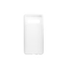 Mágneses abszorpciós átlátszó tok Samsung S10 G973F ezüst kerettel