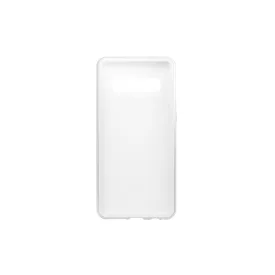   Mágneses abszorpciós átlátszó tok Samsung S10 G973F ezüst kerettel