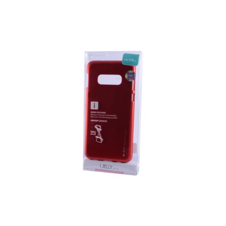 TPU műanyagtok Samsung Galaxy S10E G970F Mercury Goosperry I-Jelly piros