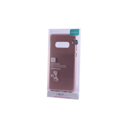 TPU műanyagtok Samsung Galaxy S10E G970F Mercury Goosperry I-Jelly rose gold