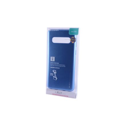 TPU műanyagtok Samsung Galaxy S10 G973F Mercury Goosperry I-Jelly kék