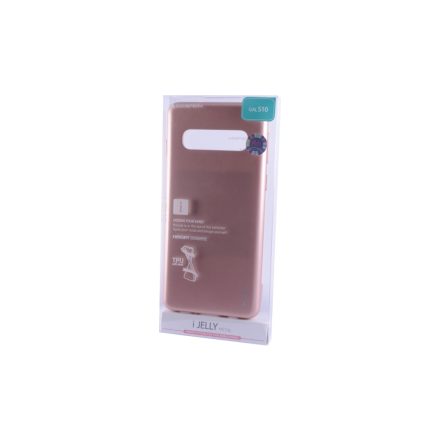 TPU műanyagtok Samsung Galaxy S10 G973F Mercury Goosperry I-Jelly rose gold