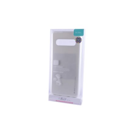 TPU műanyagtok Samsung Galaxy S10 Plus G975F Mercury Goosperry I-Jelly ezüst