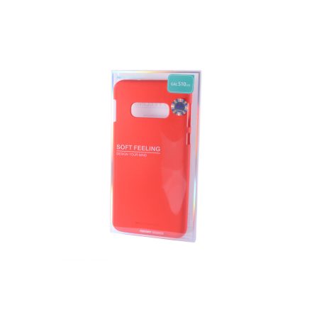 TPU gumis műanyagtok Samsung Galaxy S10E G970F Mercury Soft Feeling piros