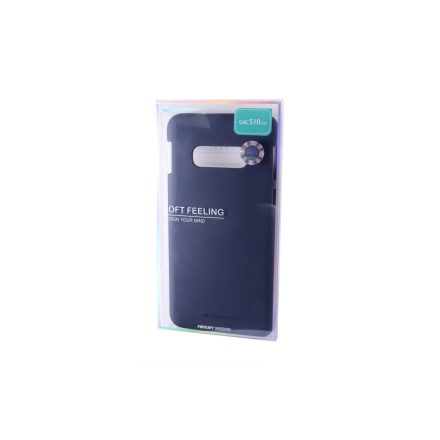 TPU gumis műanyagtok Samsung Galaxy S10E G970F Mercury Soft Feeling sötétkék