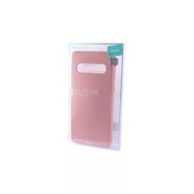 Samsung S10 Mercury Soft Feeling pink TPU gumis tok
