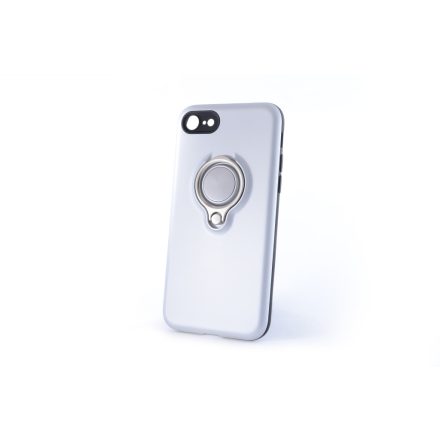 Magnetic + Ring iPhone 7/8/SE2 (2020) / SE3 (2022) TPU Tok Ezüst