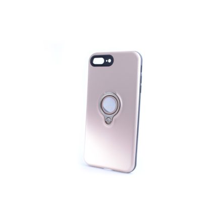 TPU műanyagtok iPhone 7/8 Magnetic + Ring rose gold