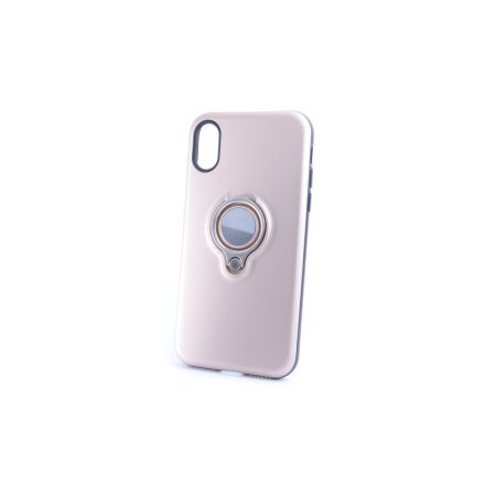 Magnetic + Ring iPhone X/XS TPU Tok Rose Gold