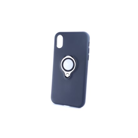 Magnetic + Ring iPhone XS Max TPU Tok fekete