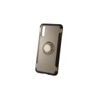 TPU telefontok karbon kerettel Huawei P20 Newer Magnetic + Ring grafit