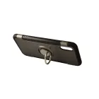 TPU telefontok karbon kerettel Huawei P20 Newer Magnetic + Ring grafit