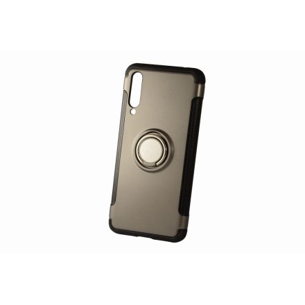 Newer Magnetic + Ring Karbon Szélű Huawei P20 Pro TPU Tok Grafit
