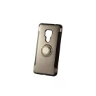 TPU telefontok karbon kerettel Huawei Mate 20 Newer Magnetic + Ring grafit