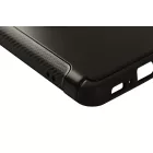 Samsung S10E Newer Magnetic Ring TPU tok karbon kerettel fekete