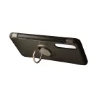 TPU telefontok karbon kerettel Huawei P30 Newer Magnetic + Ring grafit