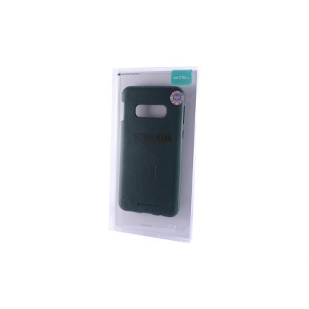 TPU műanyagtok Samsung Galaxy S10E G970F Mercury Stylelux sötétzöld