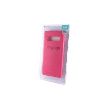 TPU műanyagtok Samsung Galaxy S10 G973F Mercury Stylelux pink