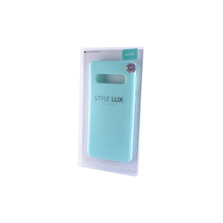 TPU műanyagtok Samsung Galaxy S10 G973F Mercury Stylelux világoskék