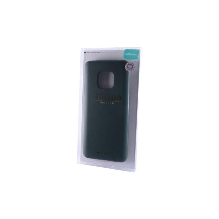 TPU műanyagtok Huawei Mate 20 Pro Mercury Stylelux sötétzöld