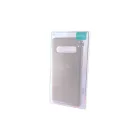 Samsung S10 Plus Mercury Soft Feeling szürke TPU gumis tok