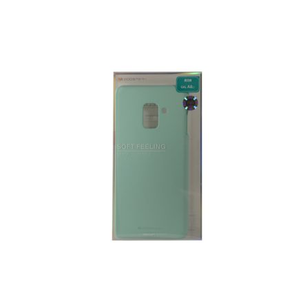 TPU műanyagtok Samsung Galaxy A8 (2018) A530 Mercury Soft Feeling menta