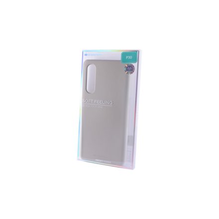 TPU gumis műanyagtok Huawei P30 Mercury Soft Feeling szürke
