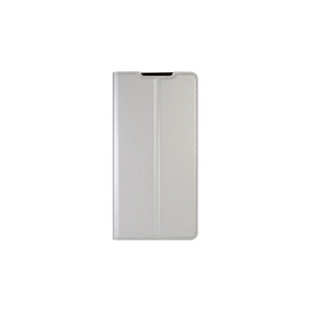 Smart Magnetic oldalra nyíló mágneses tok Huawei P30 ezüst