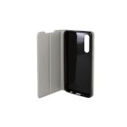 Smart Magnetic oldalra nyíló mágneses tok Huawei P30 ezüst